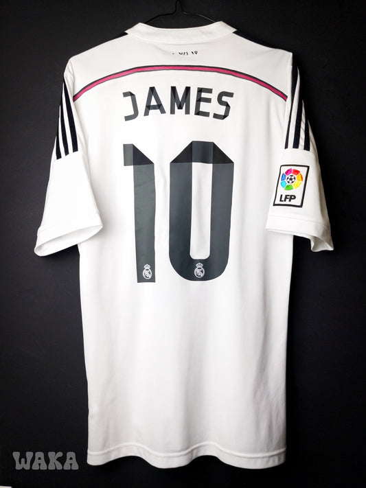 Real Madrid 2014/2015 - James - Home shirt - M