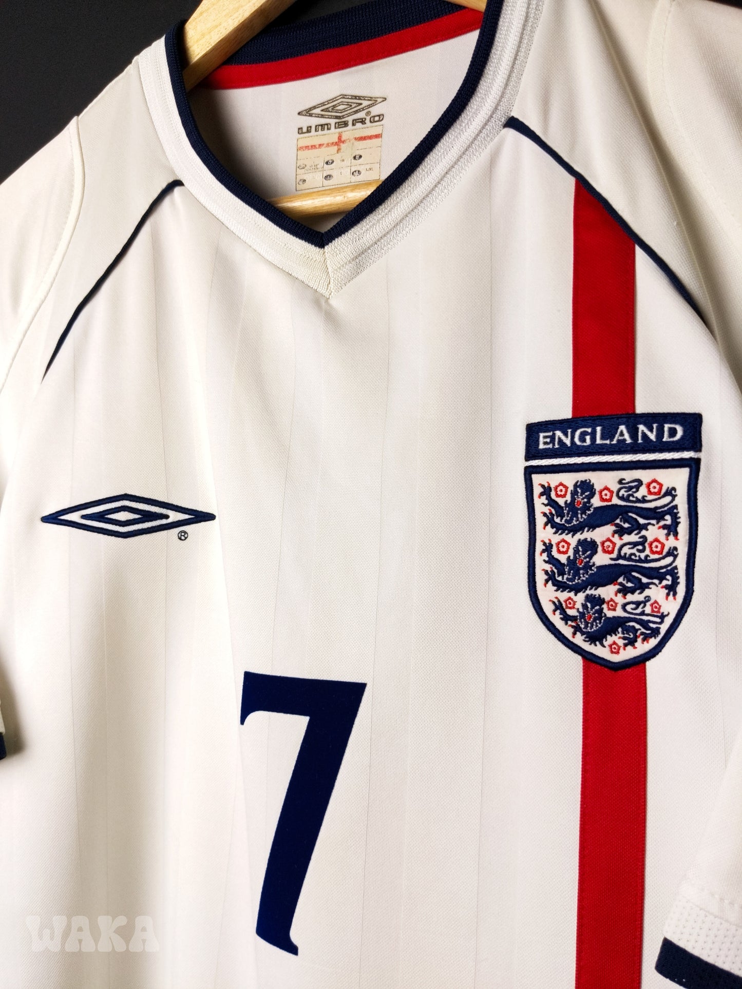 Angleterre 2003/2004 - Beckham - Home shirt - L
