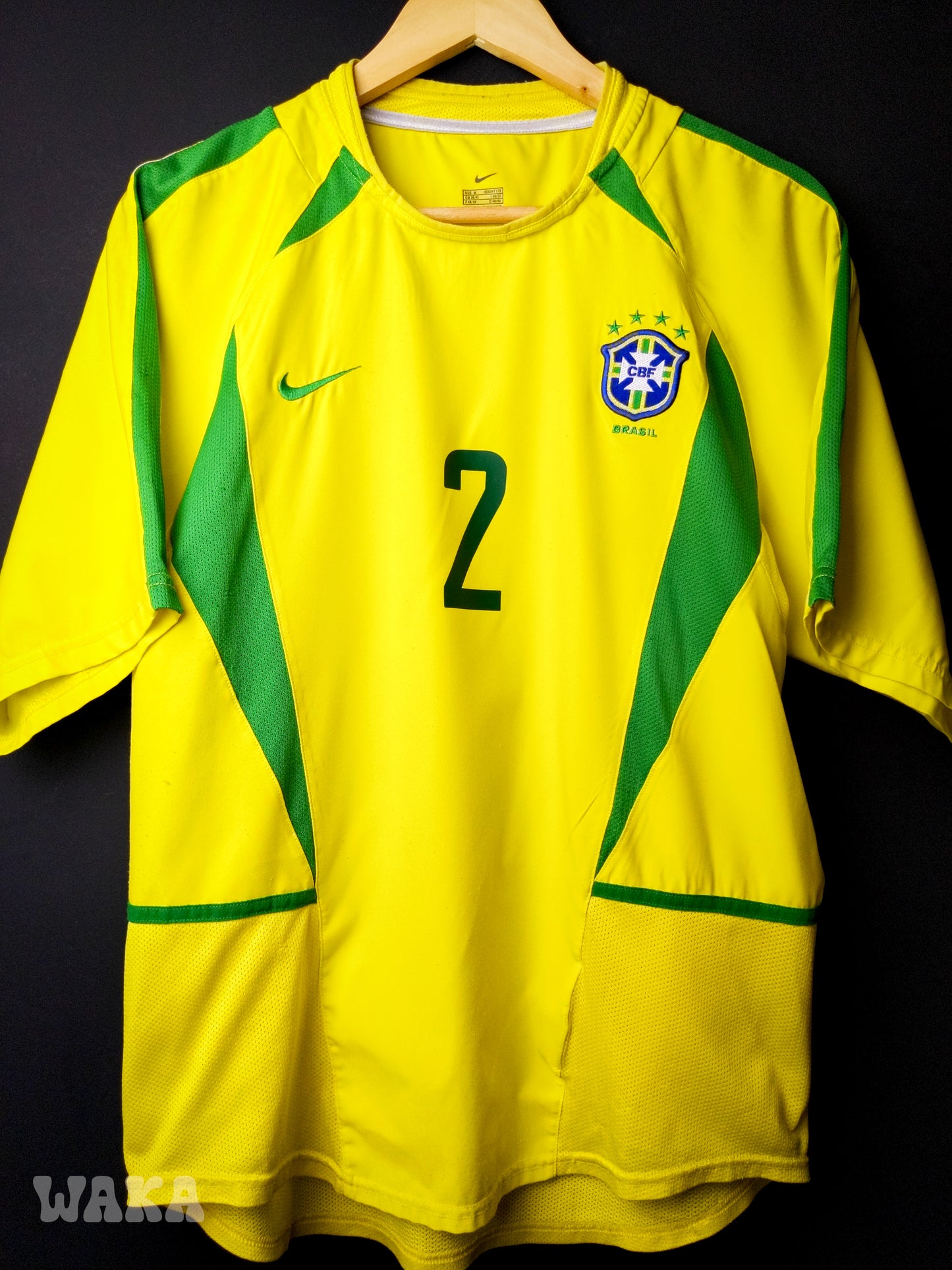 Brésil 2002 - Cafu - Home shirt - M