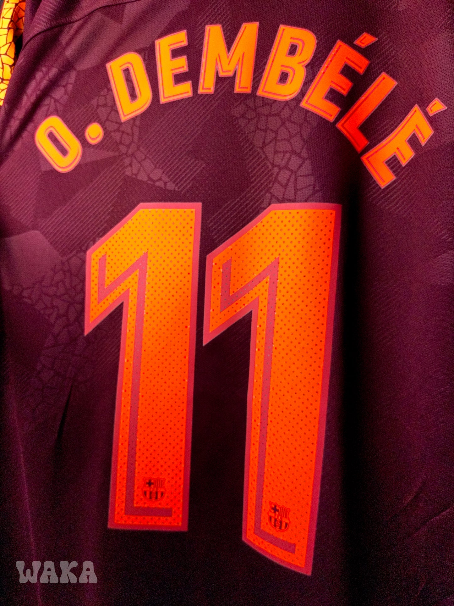 FC Barcelone 2017/2018 - Dembélé - Third shirt - XL