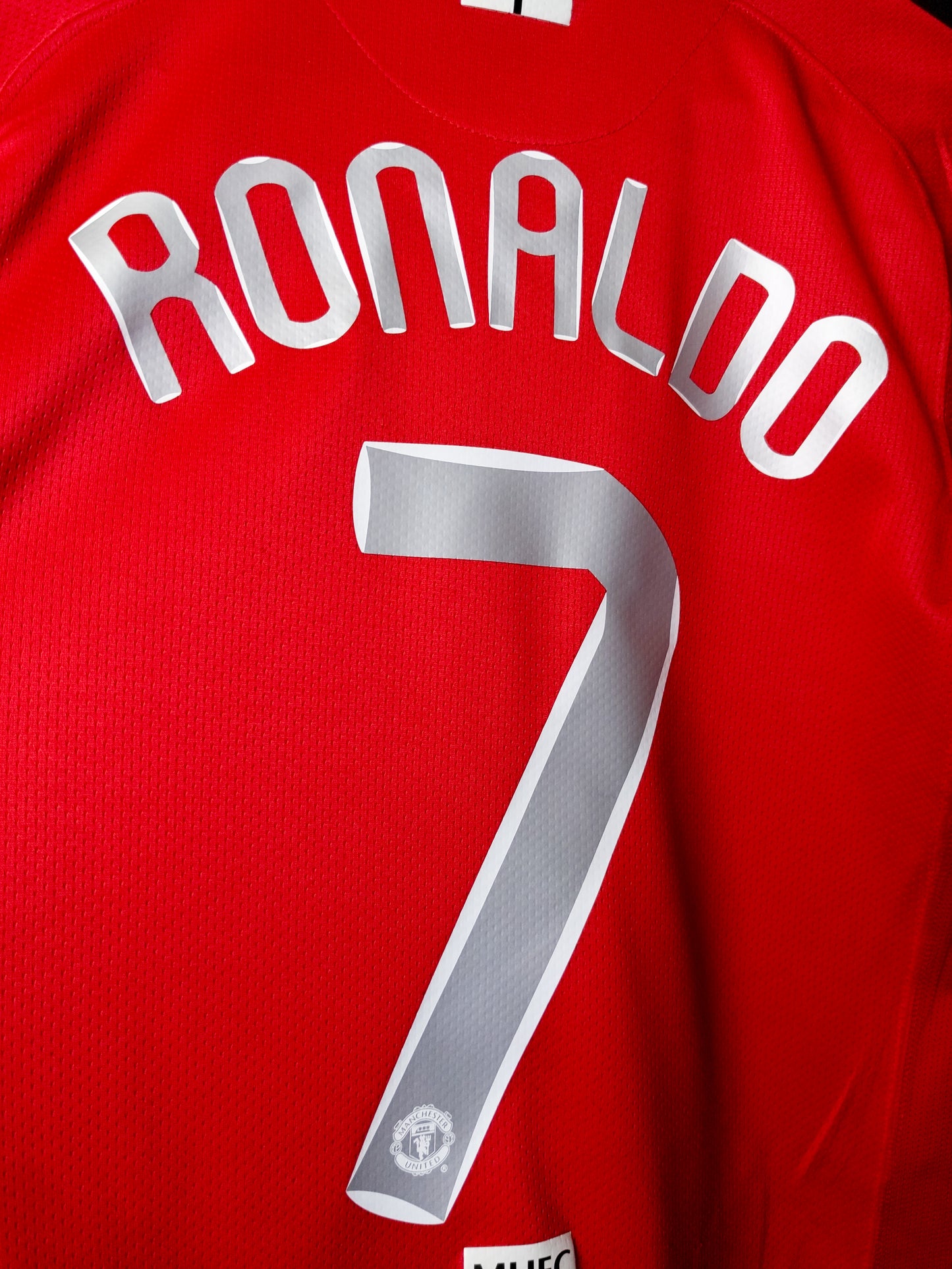 Manchester United 2007/2008/2009 - Cristiano Ronaldo - Home Shirt - S