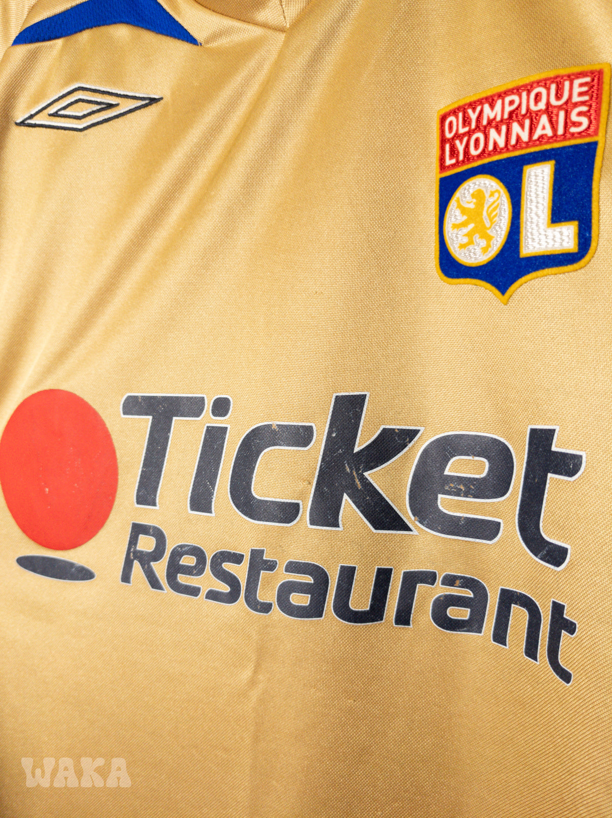 OL Olympique Lyonnais 2007/2008 - Benzema - Away shirt - S