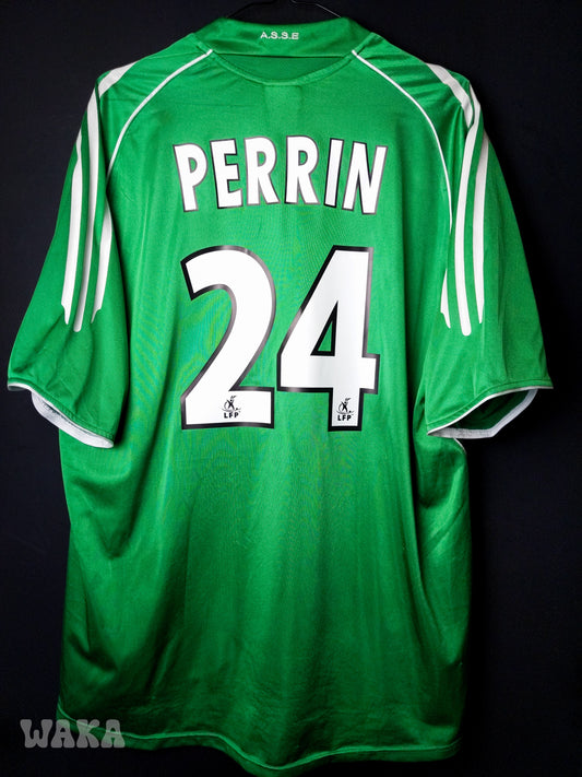 ASSE Saint-Etienne 2005/2006 - Perrin - Home shirt - L