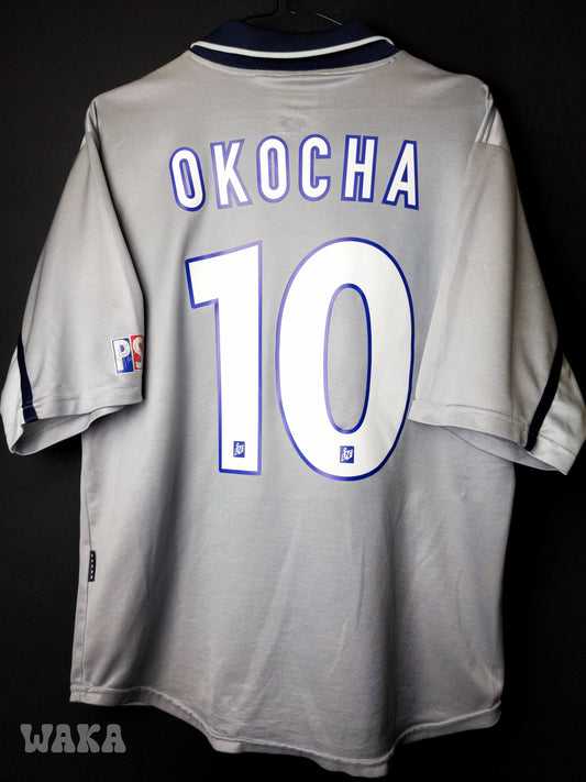 PSG 1999/2000 - Okocha - Away shirt - M
