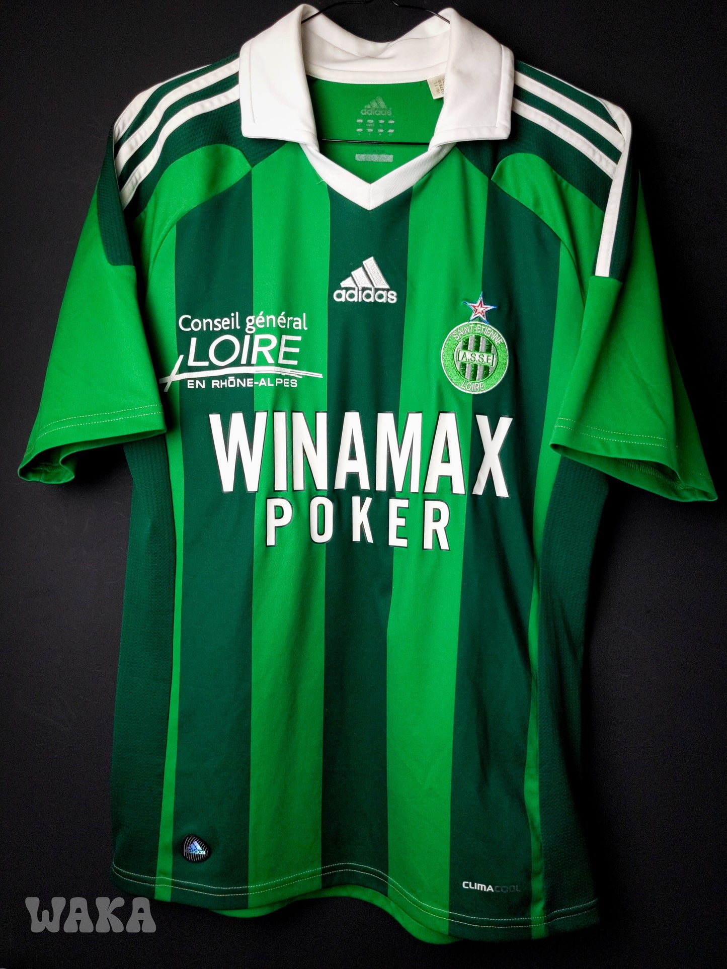 ASSE Saint-Etienne 2011/2012 - Aubameyang - Home shirt - S