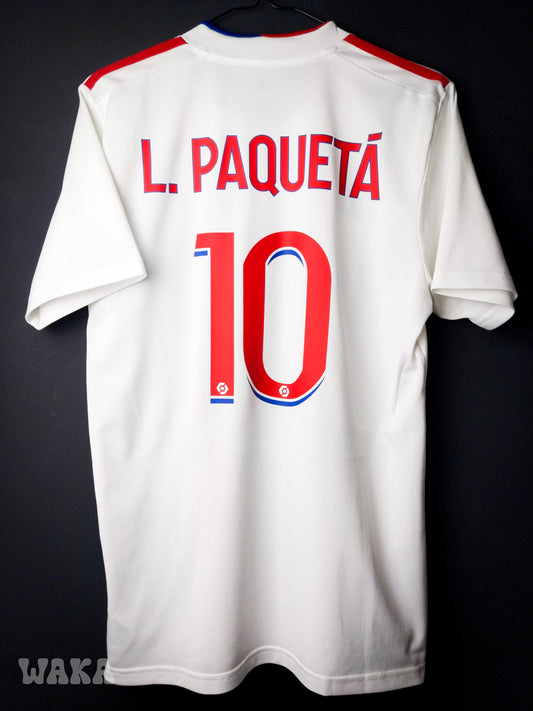 OL Olympique Lyonnais 2021/2022 - Paqueta - Home shirt - S