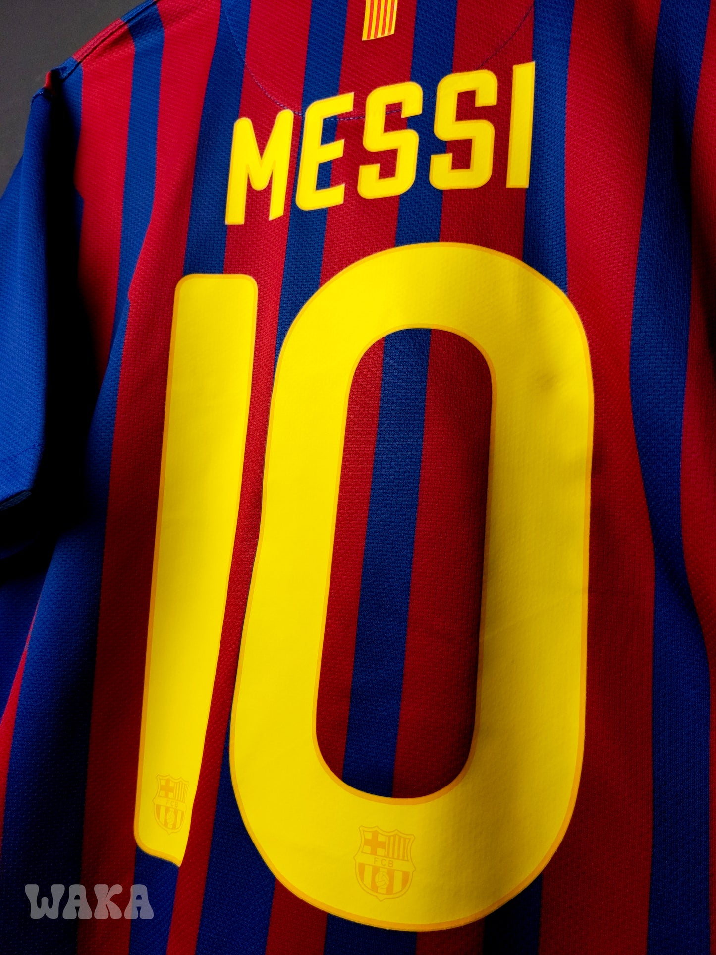FC Barcelone 2011/2012 - Messi - Home shirt - M *OG nameset*