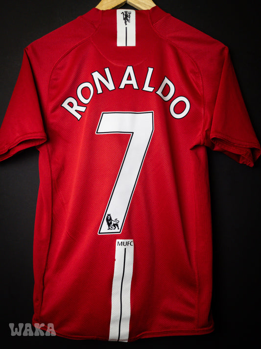 Manchester United 2007/2008/2009 - Cristiano Ronaldo - Home Shirt - S