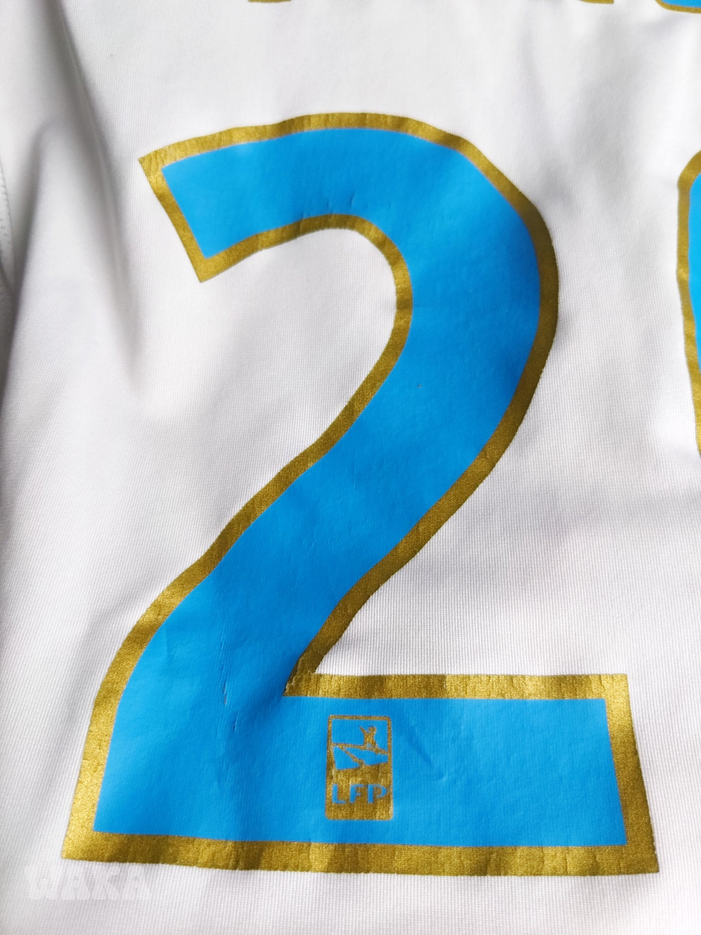 OM Olympique de Marseille 2011/2012 - A.Ayew - Home shirt - L [Longsleeves]