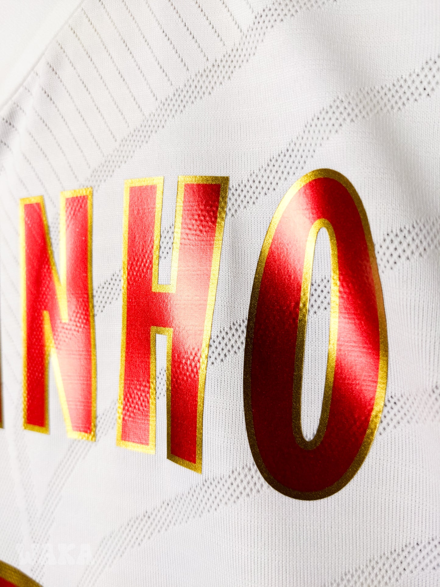 OL Olympique Lyonnais 2008/2009 - Juninho - Home shirt - XXL