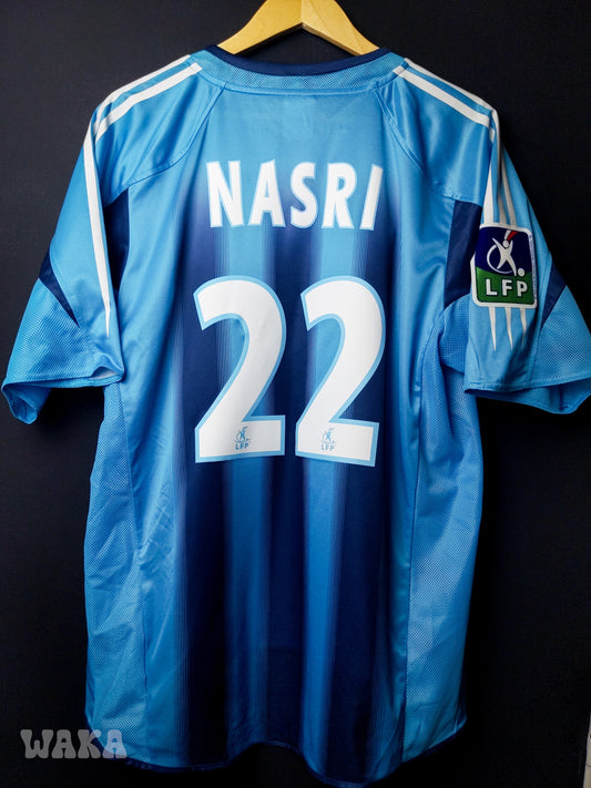 OM Olympique de Marseille 2004/2005 - Nasri - Away shirt - L