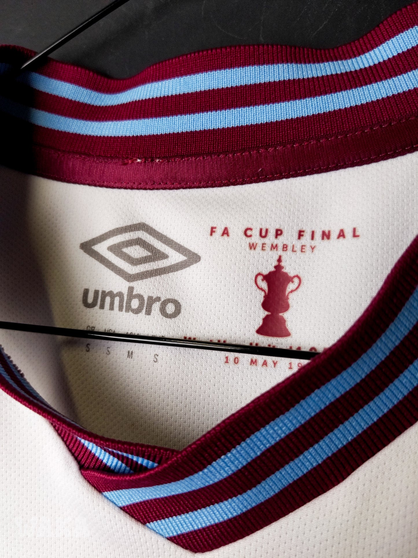 West Ham 2019/2020 - Rice - Away shirt - S