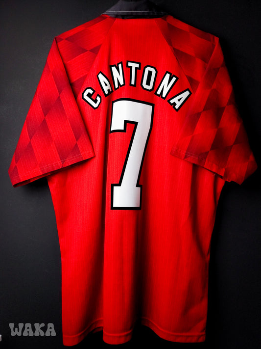 Manchester United 1996/1998 - Cantona - Home Shirt - L
