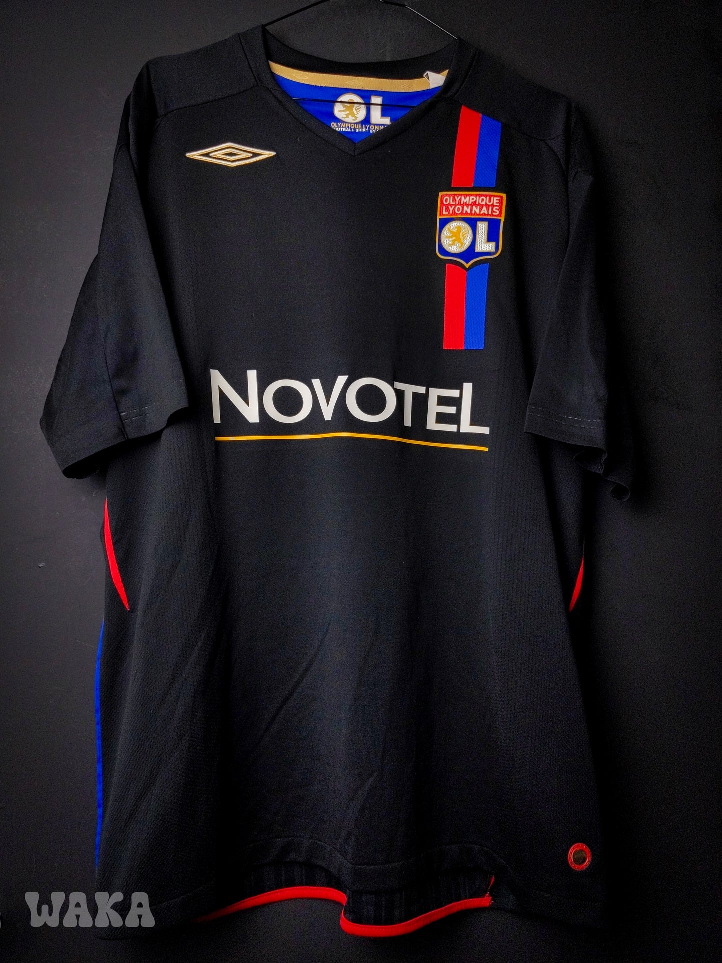OL Olympique Lyonnais 2007/2008 - Juninho - Away shirt - XL