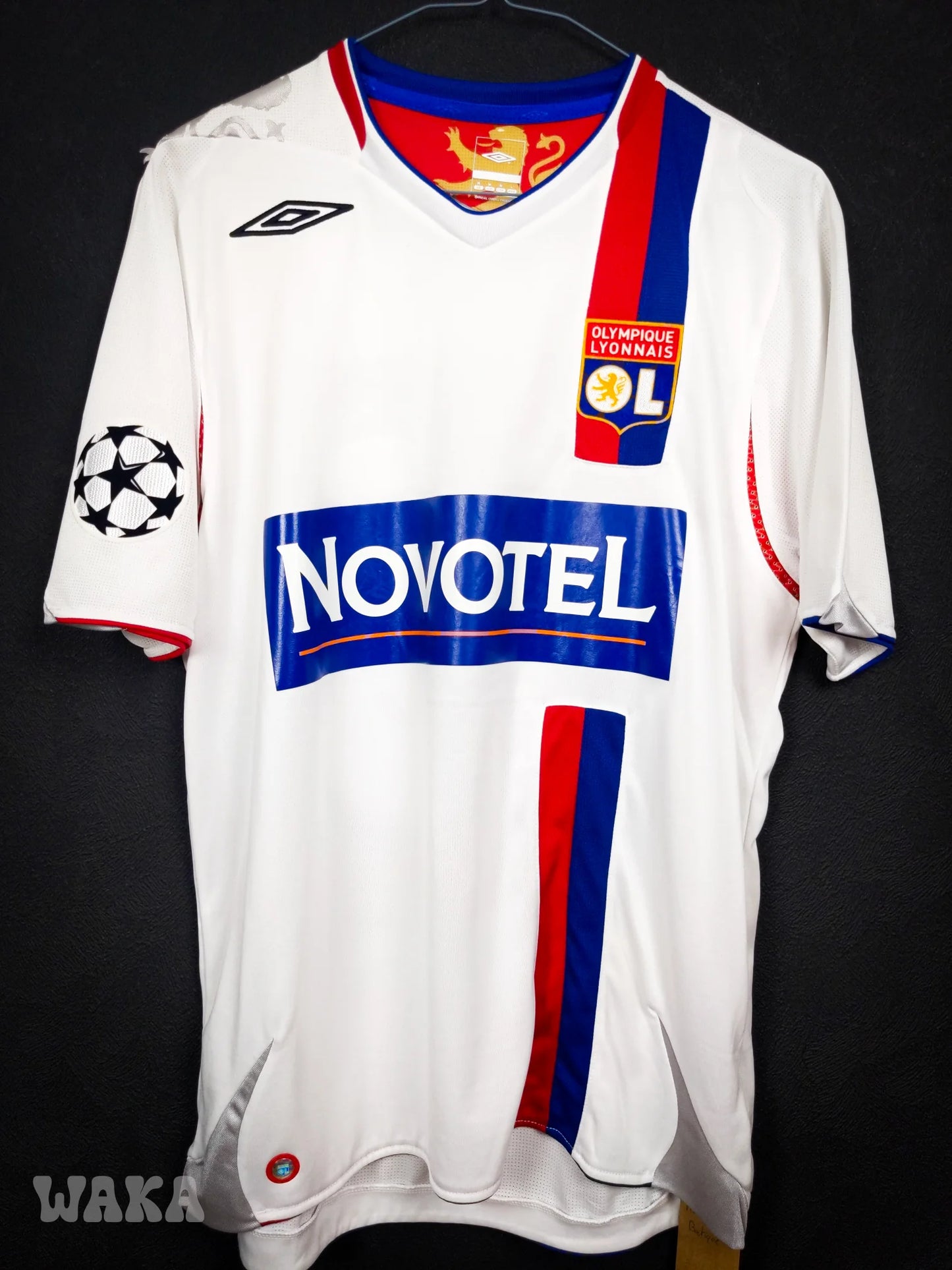 OL Olympique Lyonnais 2006/2007/2008 - Benzema - Home shirt - M