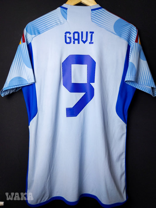 Espagne 2022 - Gavi - Away shirt - L