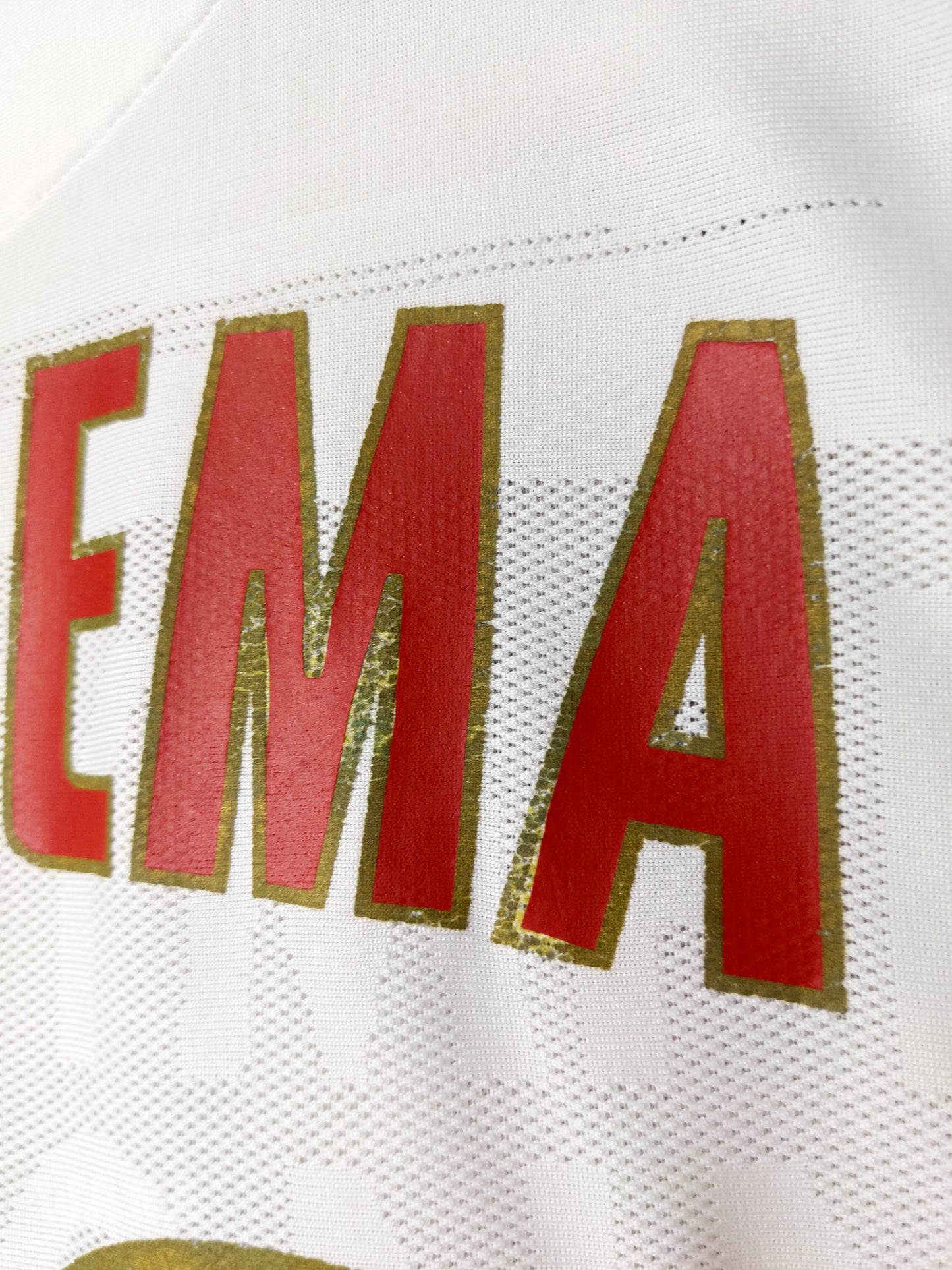 OL Olympique Lyonnais 2008/2009 - Benzema - Home shirt - M