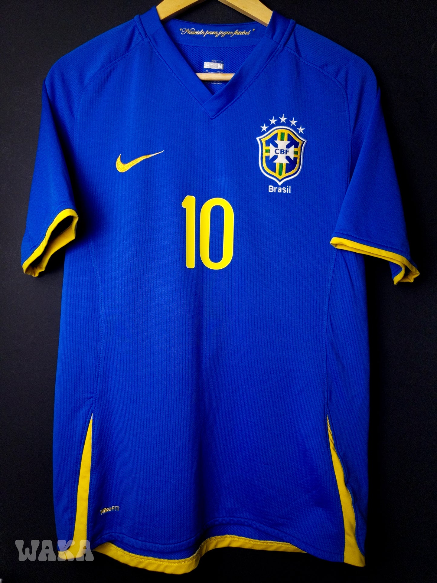 Brésil 2008 - Ronaldinho - Away shirt - M