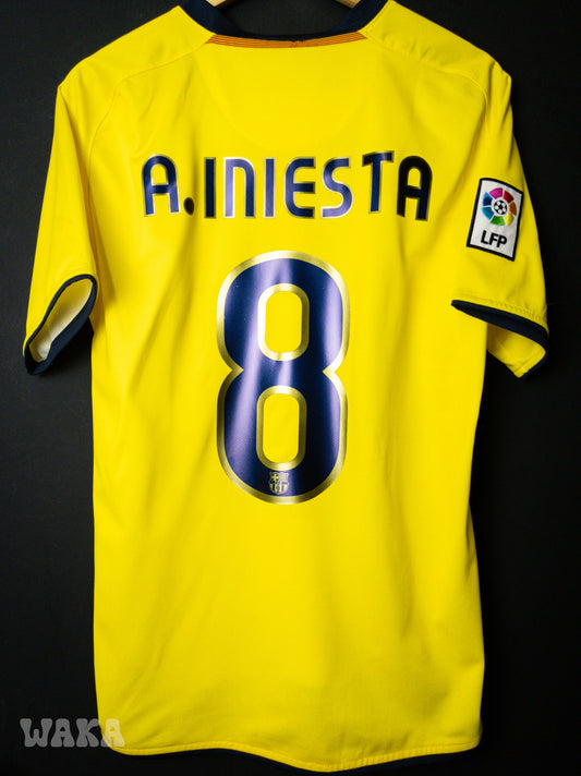 FC Barcelone 2008/2009 - Iniesta - Away shirt - S