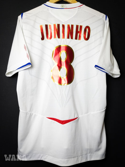 OL Olympique Lyonnais 2008/2009 - Juninho - Home shirt - M