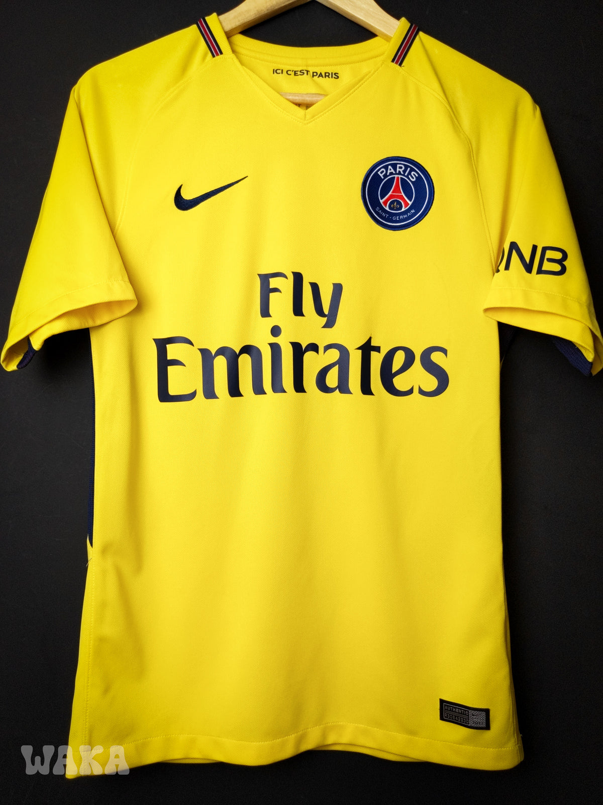 PSG Paris Saint-Germain 2017/2018 - Neymar - Away shirt - S