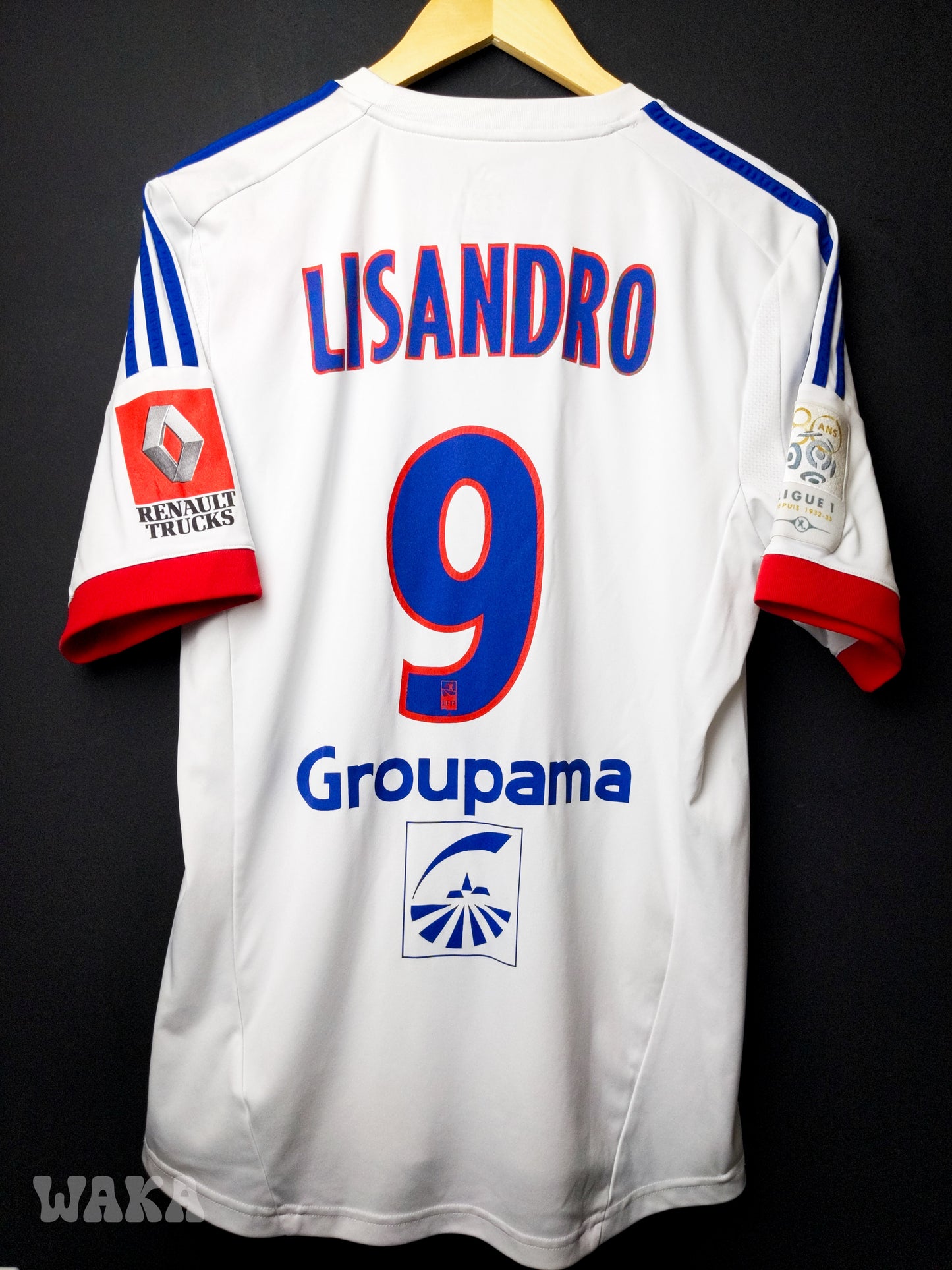 OL Olympique Lyonnais 2012/2013 - Lisandro - Home shirt - *Full sponsor*