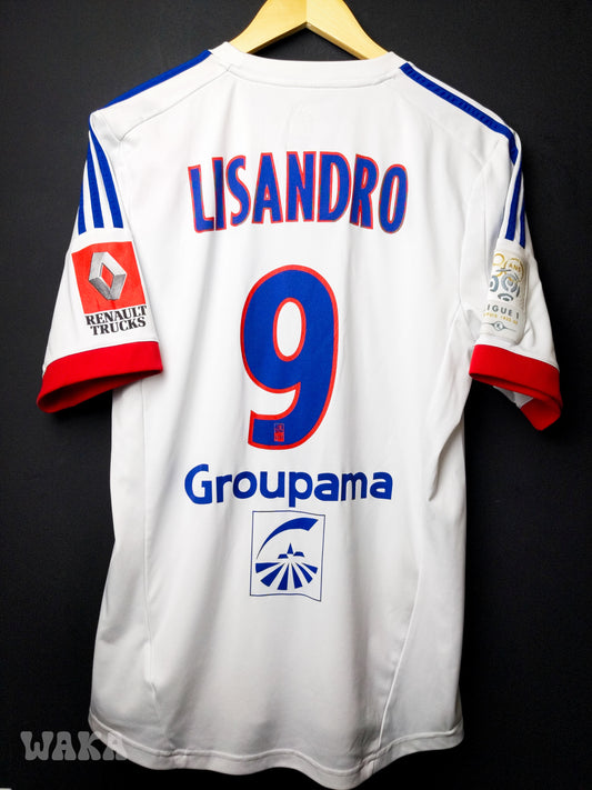 OL Olympique Lyonnais 2012/2013 - Lisandro - Home shirt - *Full sponsor*