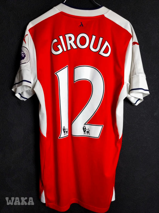 Arsenal 2017/2018 - Giroud - Home Shirt - XS