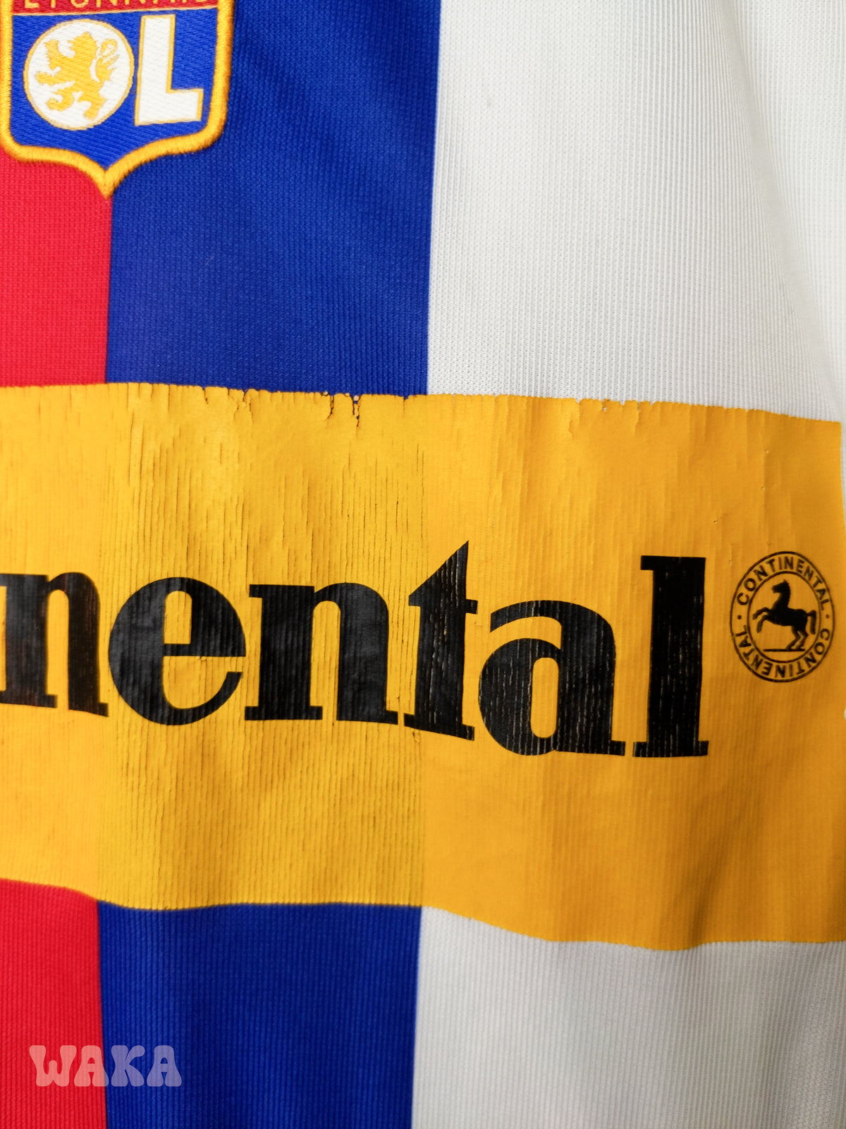 OL Olympique Lyonnais 2000/2001 - Home shirt - XL
