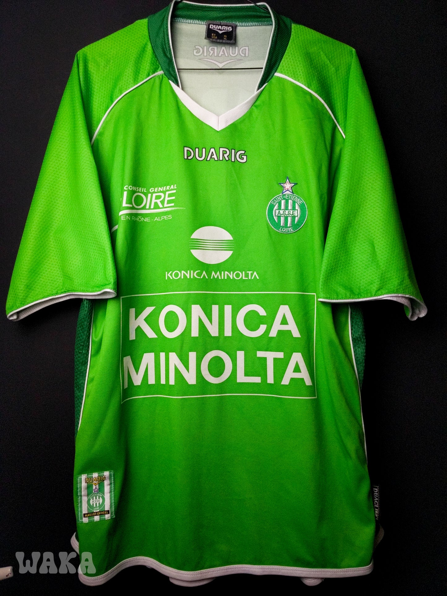 ASSE Saint-Etienne 2004/2005 - Sablé - Home shirt - XL