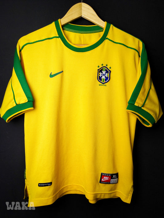 Brésil 1998 - Home shirt - XL Junior