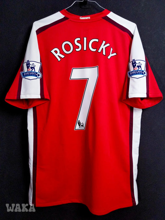 Arsenal 2008/2009/2010 - Rosicky - Home Shirt - L