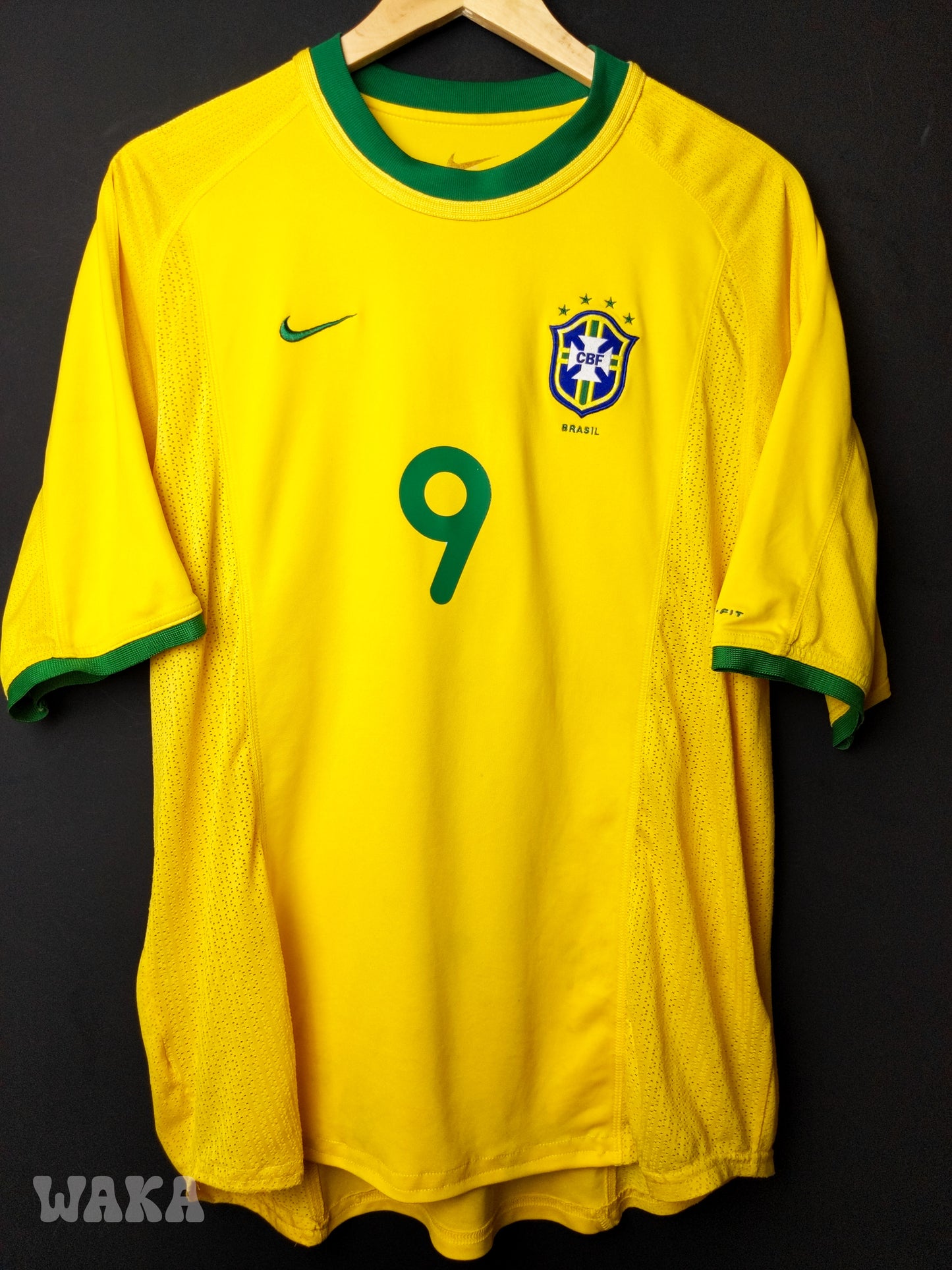 Brésil 2000 - Ronaldo - Home shirt - L