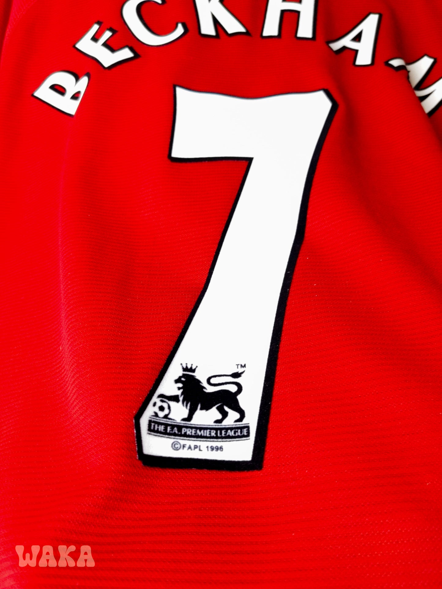 Manchester United 2000/2002 - Beckham - Home Shirt - L