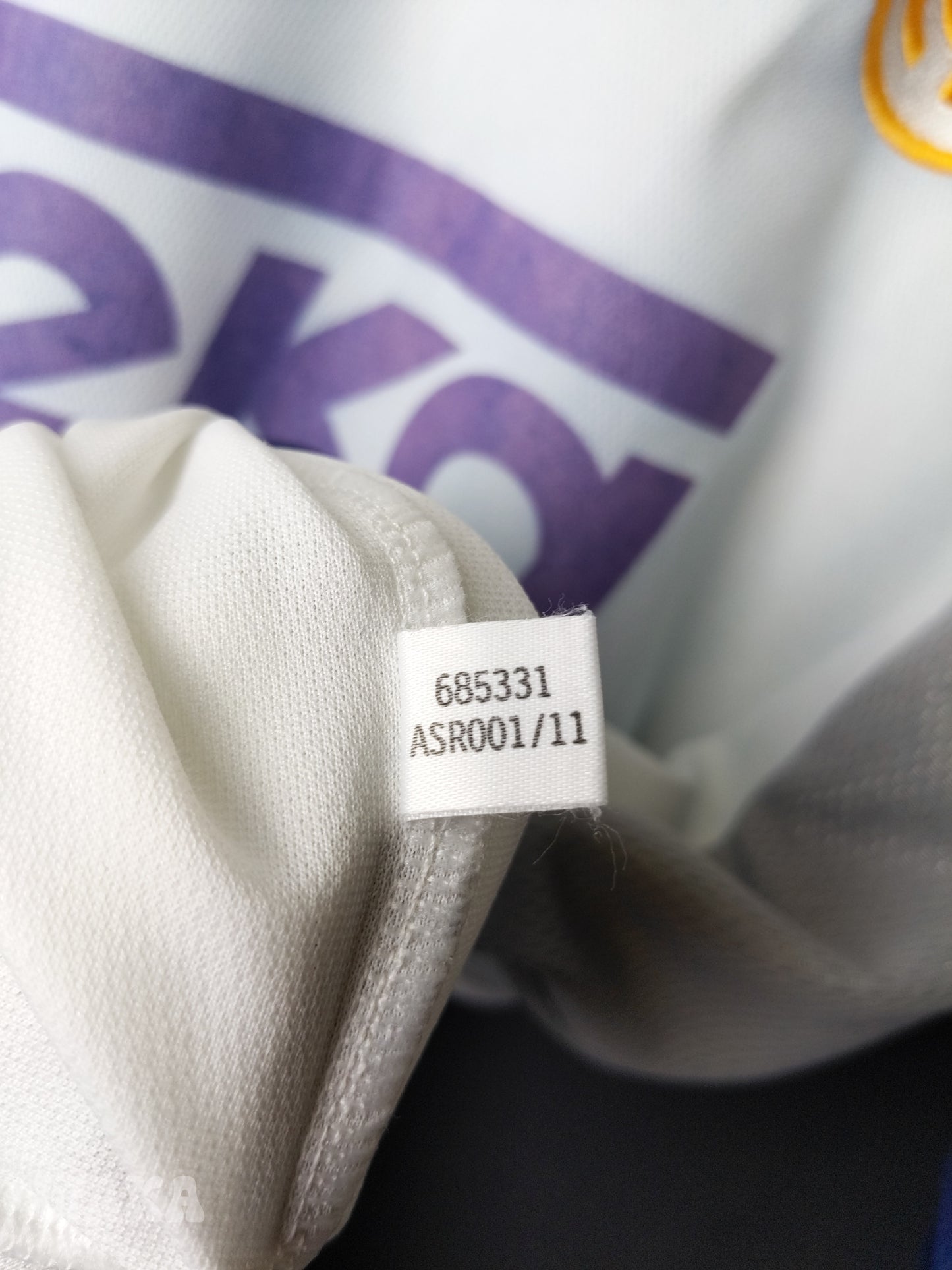 Real Madrid 2000/2001 - Figo - Home Shirt - M
