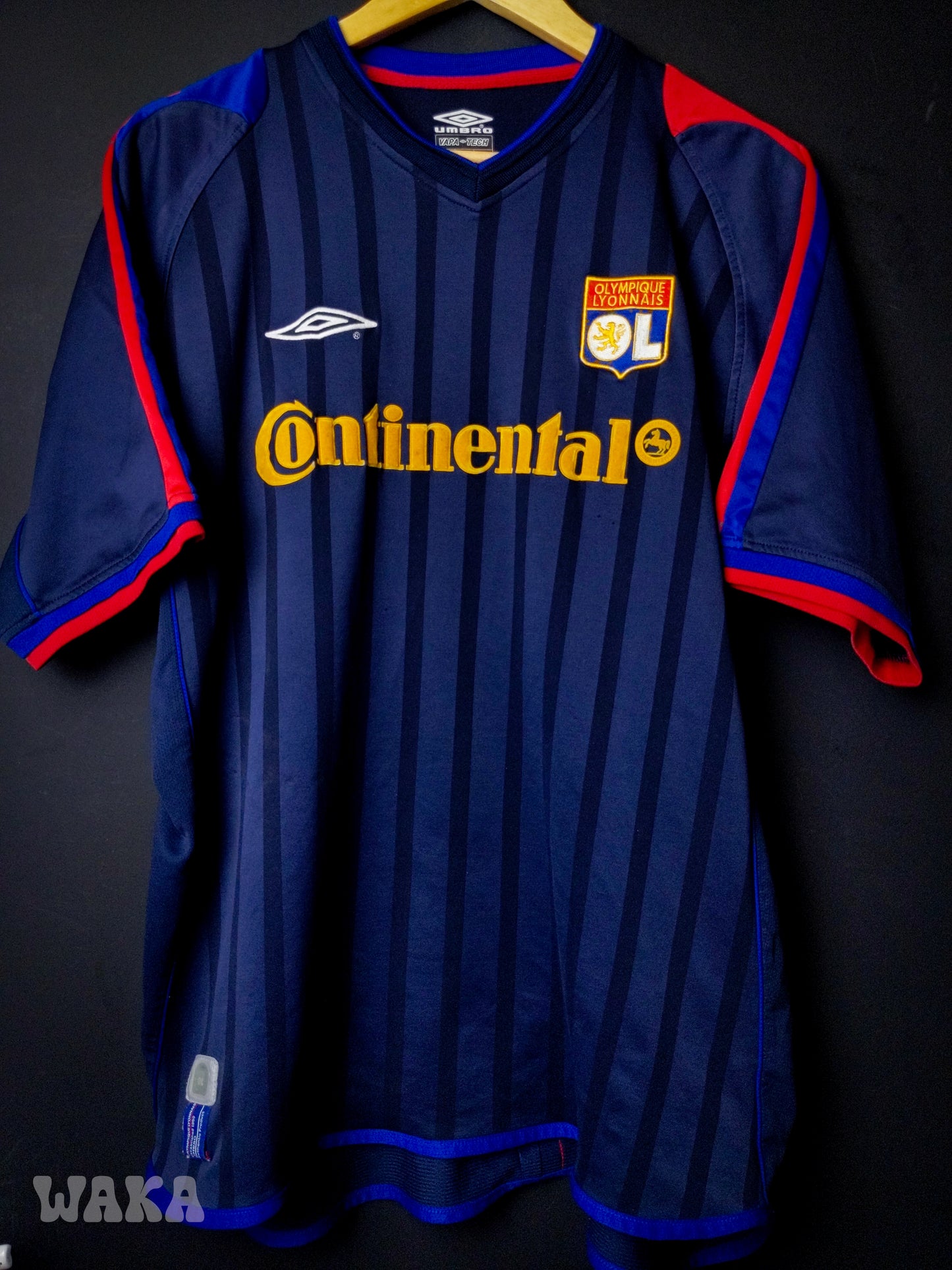 OL Olympique Lyonnais 2002/2003 - Juninho - Away shirt - XL