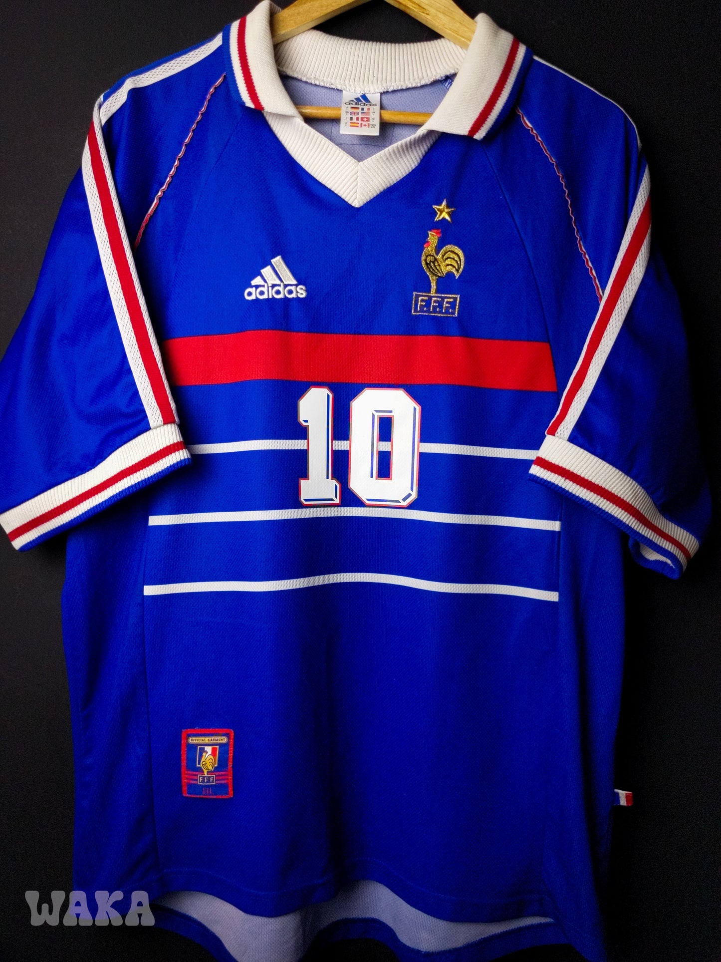 France 1998 - Zidane - Home Shirt - L
