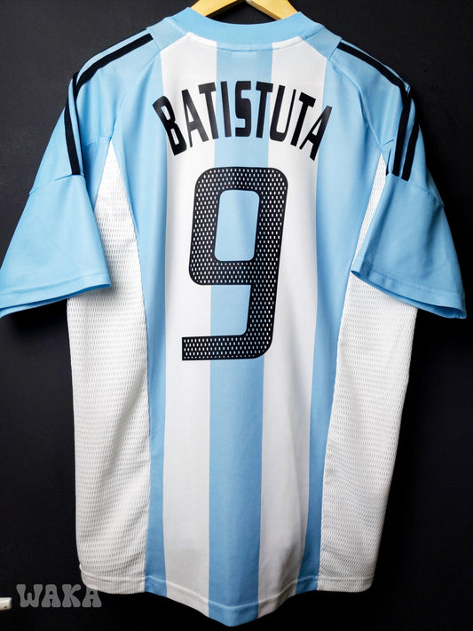 Argentine 2002 - Batistuta - Home shirt - L