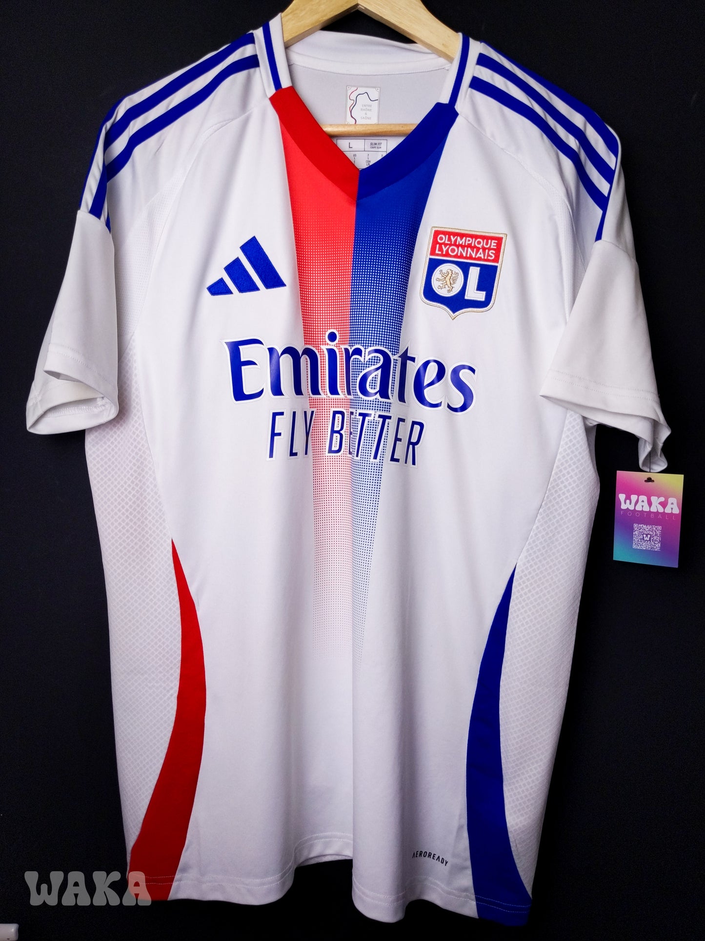 OL Olympique Lyonnais 2024/2025 - Lacazette - Home shirt - L