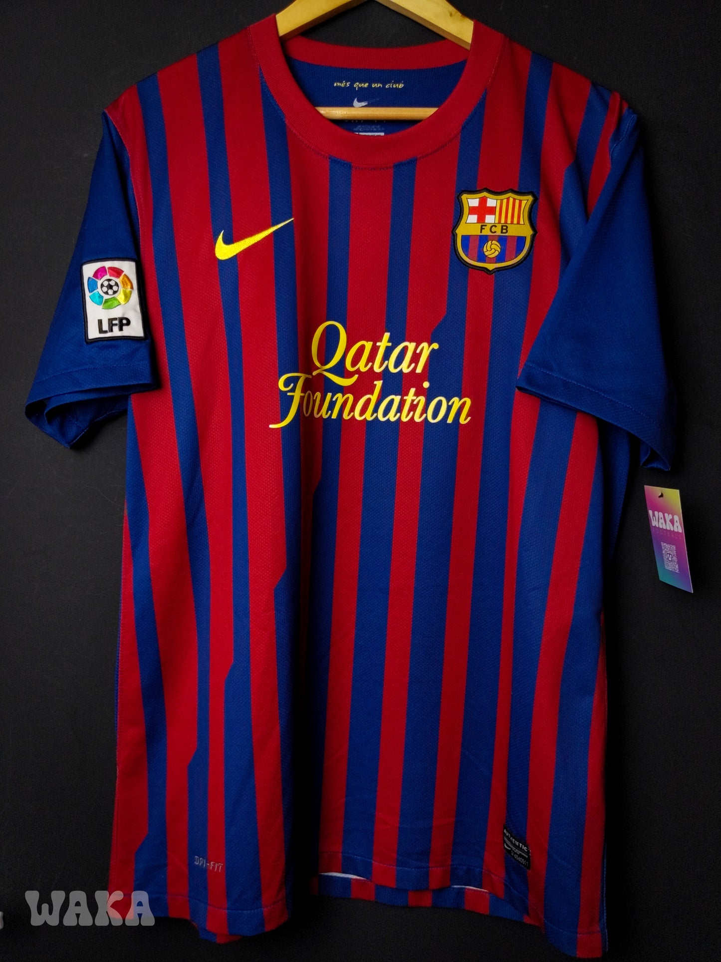 FC Barcelone 2011/2012 - Messi - Home shirt - L *OG nameset*