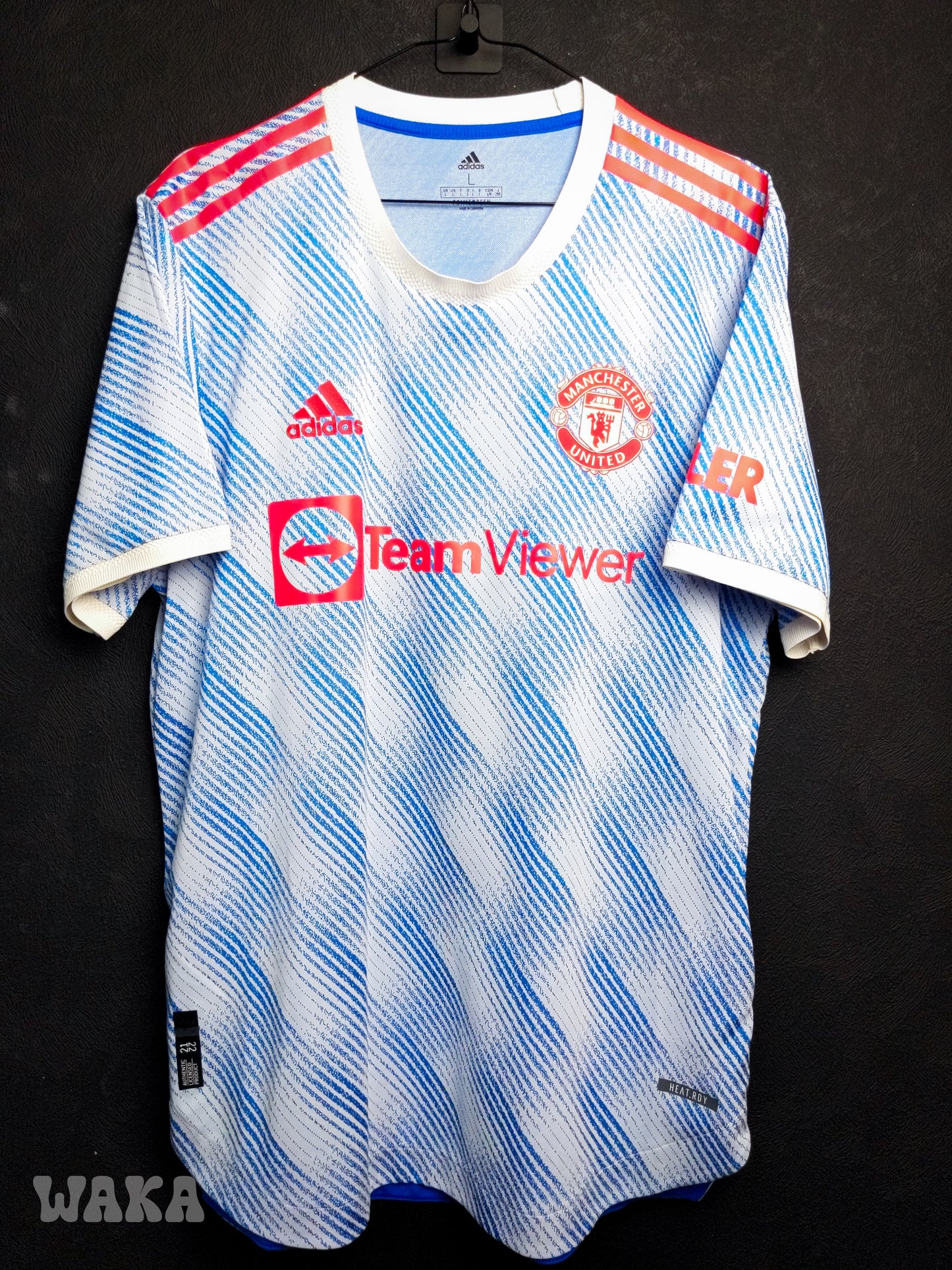 Manchester United 2021/2022 - Away Shirt - L *PRO*