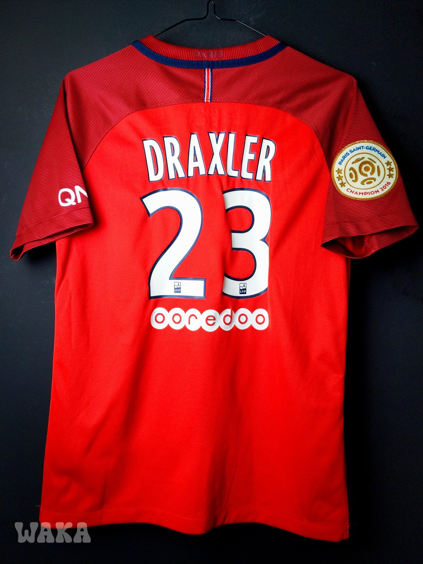 PSG 2016/2017 - Draxler - Away shirt - XL Junior