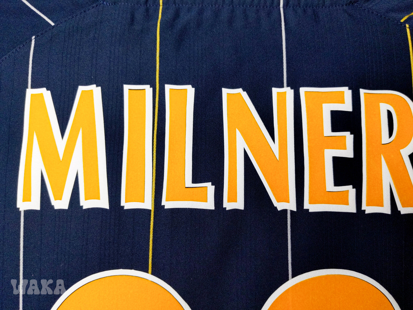 Leeds United 2003/2004 - Milner - Away Shirt - S [Long Sleeves] *BNWT*