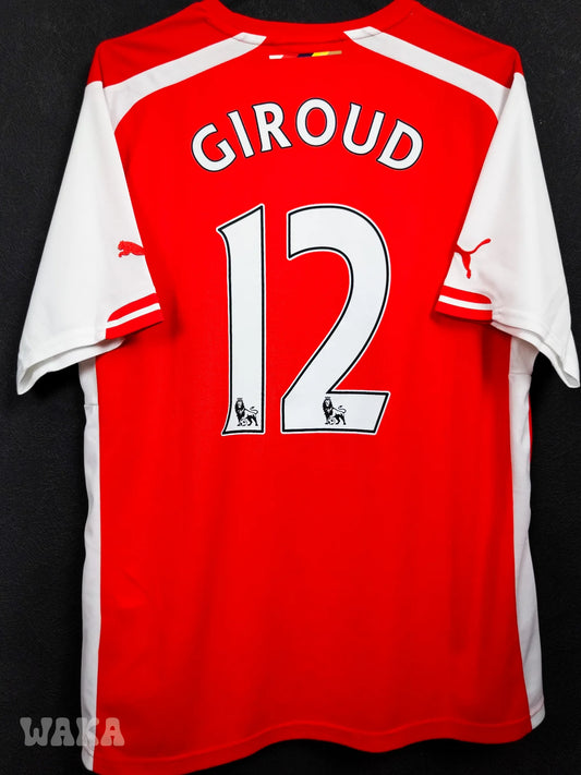 Arsenal 2014/2015 - Giroud - Home shirt - L