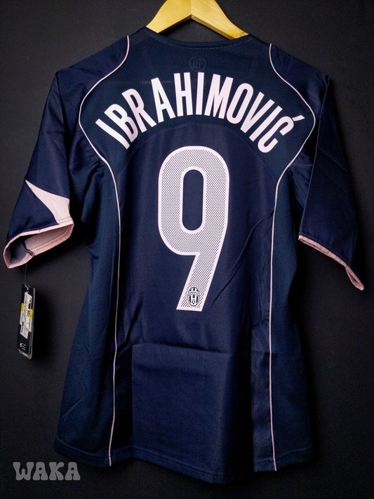 Juventus 2004/2005 - Ibrahimovic - Away shirt - S *BNWT*
