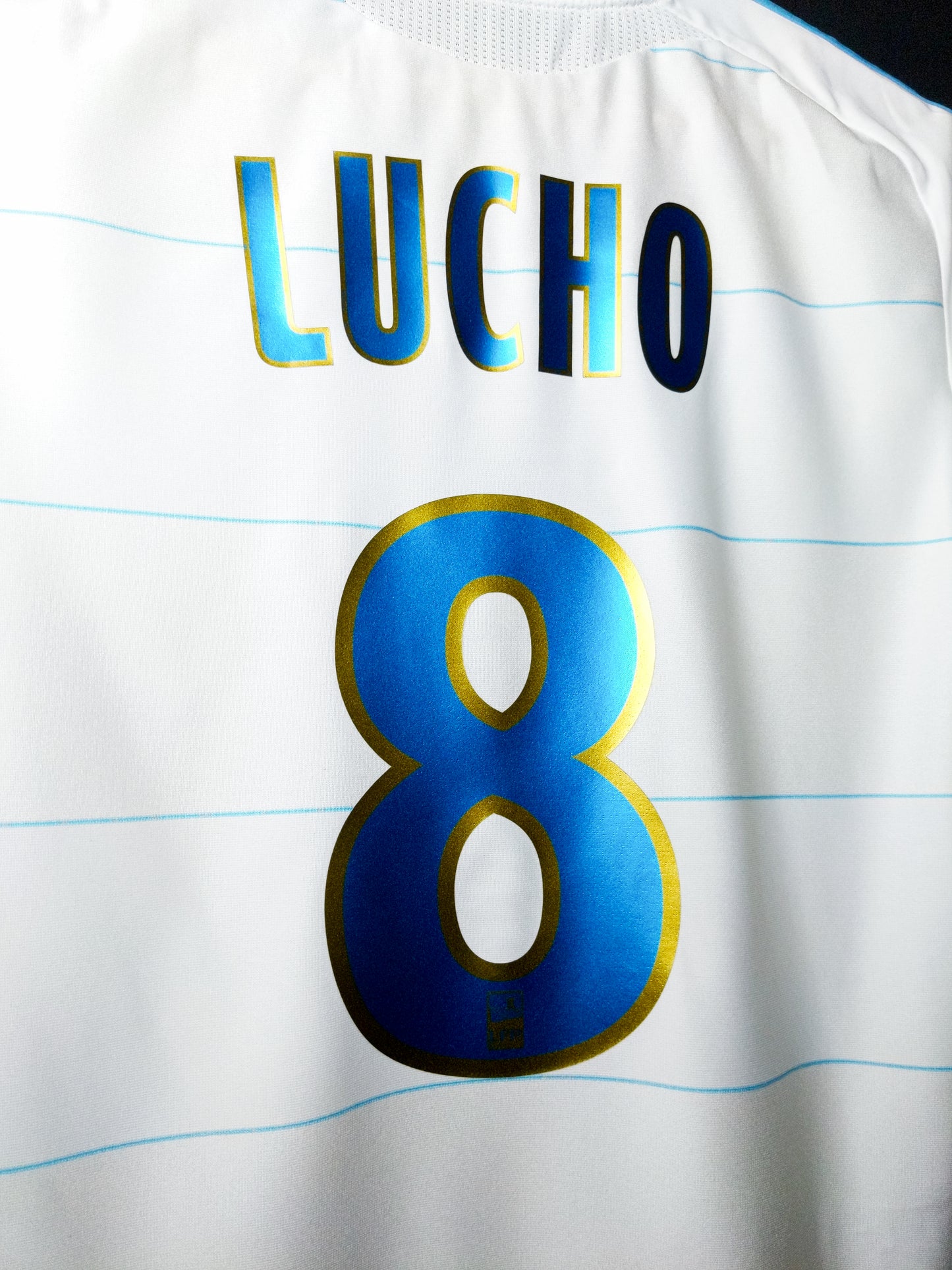 OM Olympique de Marseille 2010/2011 - Lucho - Home shirt - S