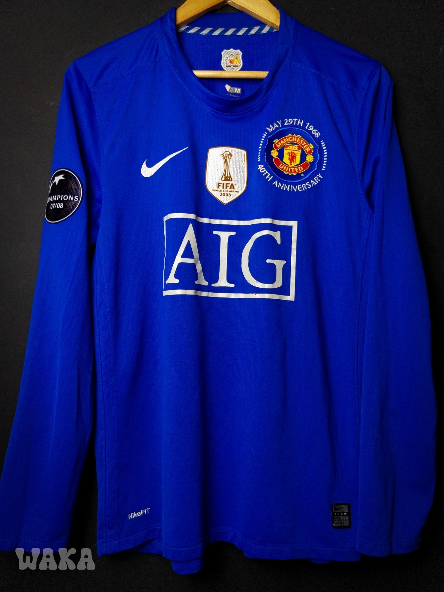 Manchester United 2008/2009 - Cristiano Ronaldo - Third shirt - M [Long Sleeves]