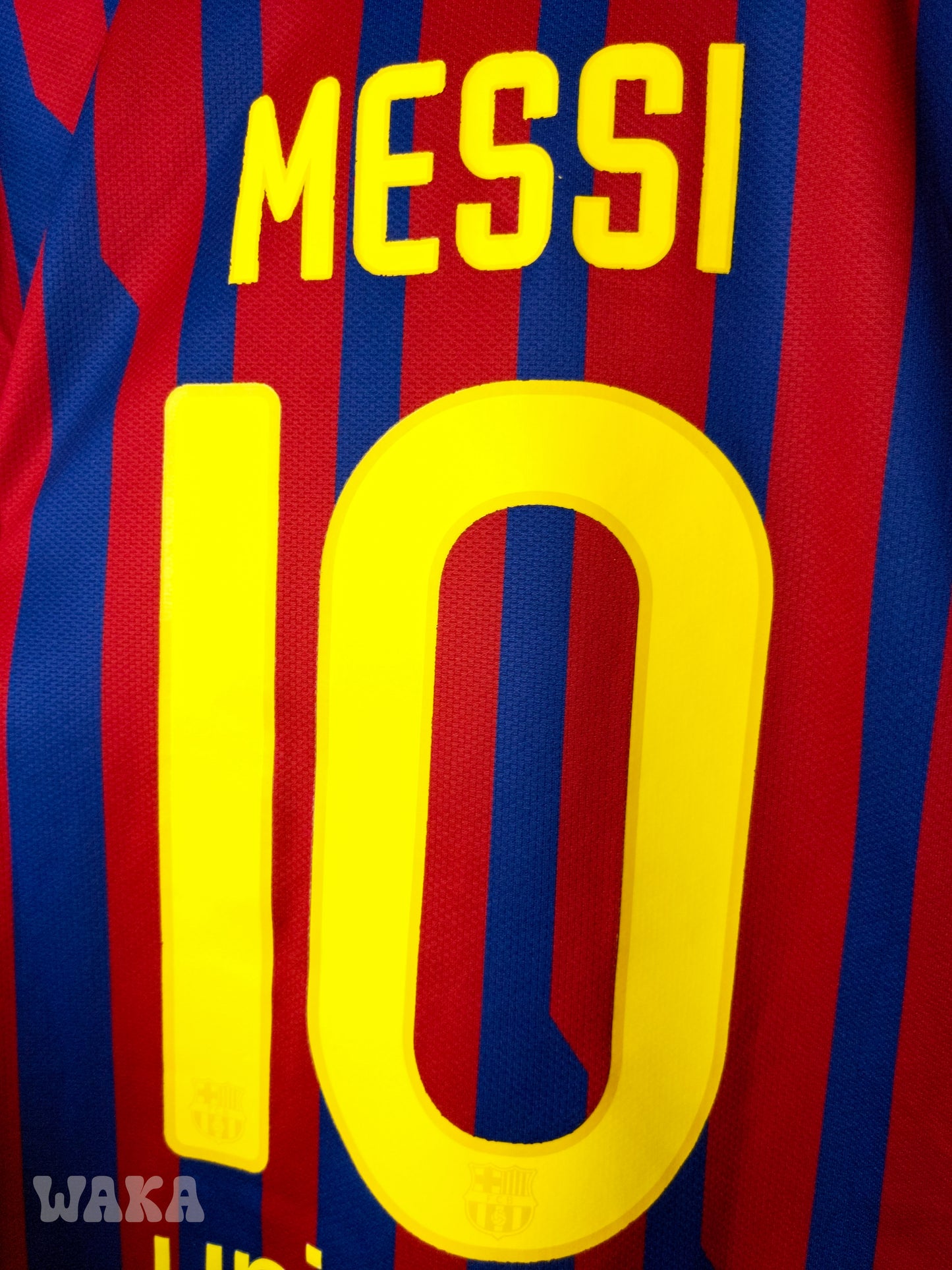 FC Barcelone 2011/2012 - Messi - Home shirt - L *OG nameset*