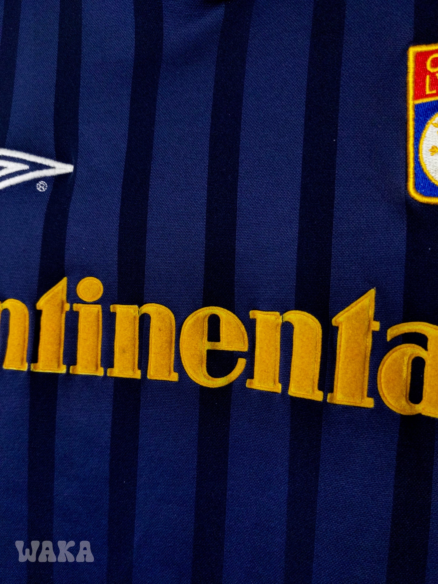 OL Olympique Lyonnais 2002/2003 - Juninho - Away shirt - XL