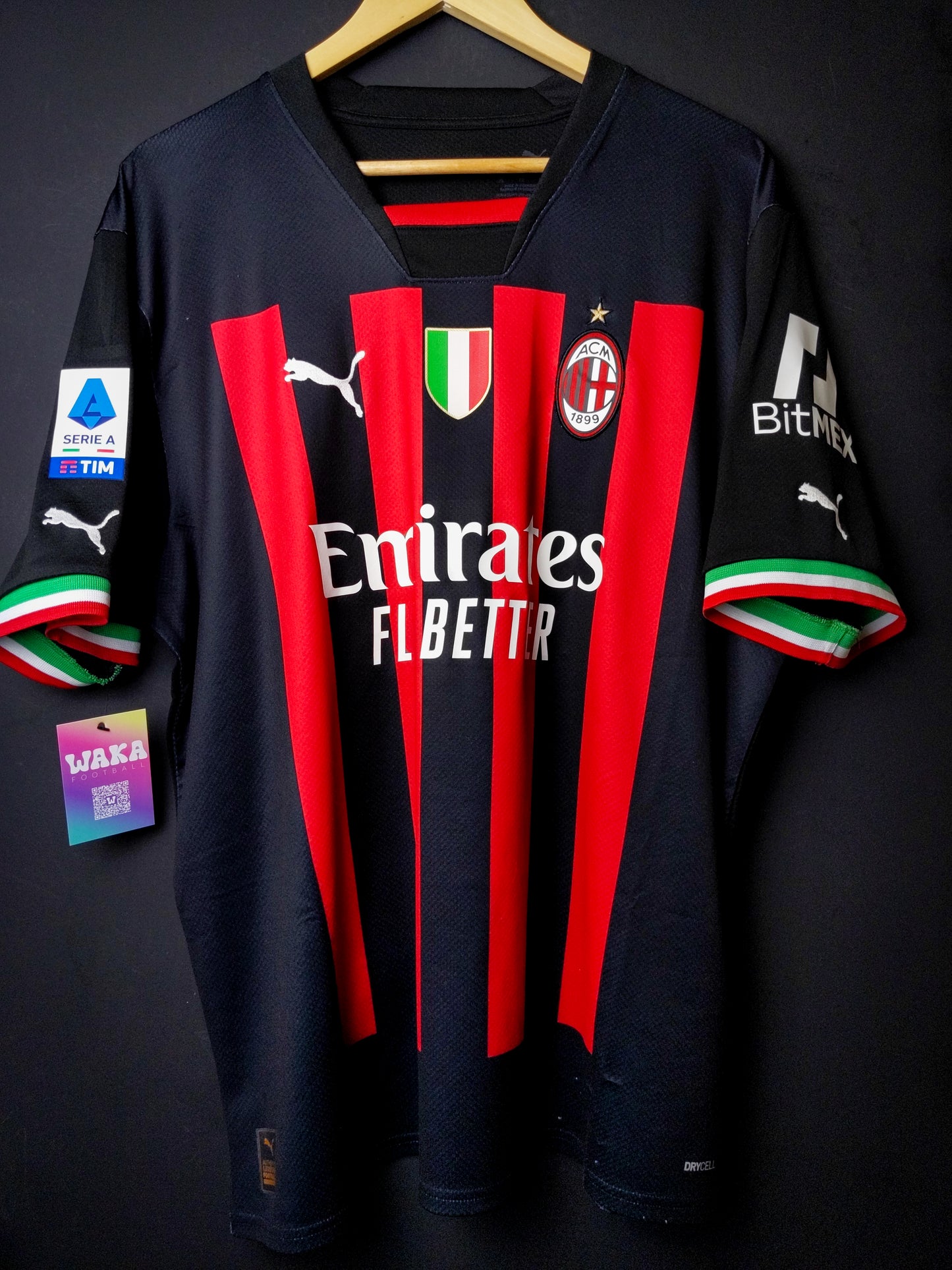 Milan AC 2022/2023 - Theo Hernandez - Home shirt - XL